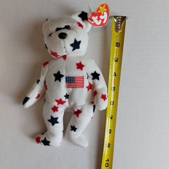 🔴Buy 2 - Get 1 -- Ty Beanie Baby "Glory" with Rare Tag Issues - Picture 12 of 13